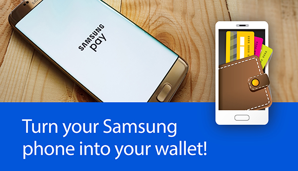 Turn your Samsung phone into your wallet!